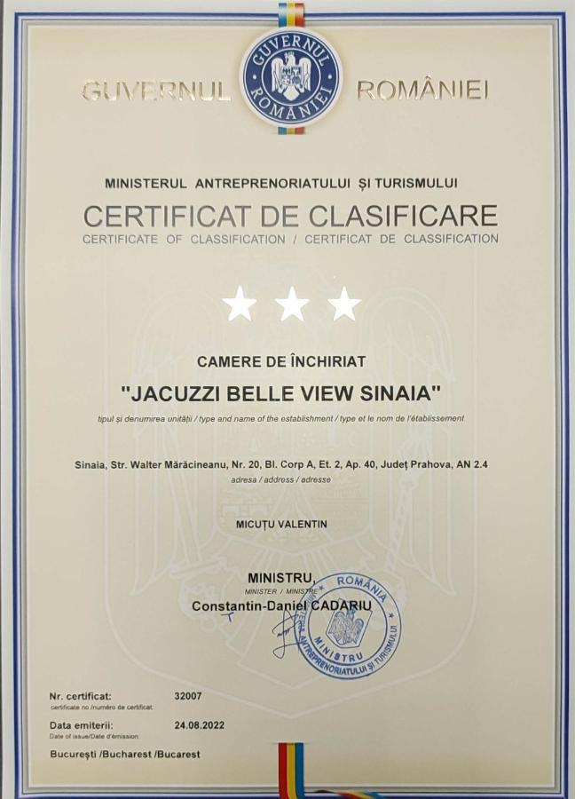 Jacuzzi Belle View Sinaia-Free Parking Διαμέρισμα Εξωτερικό φωτογραφία